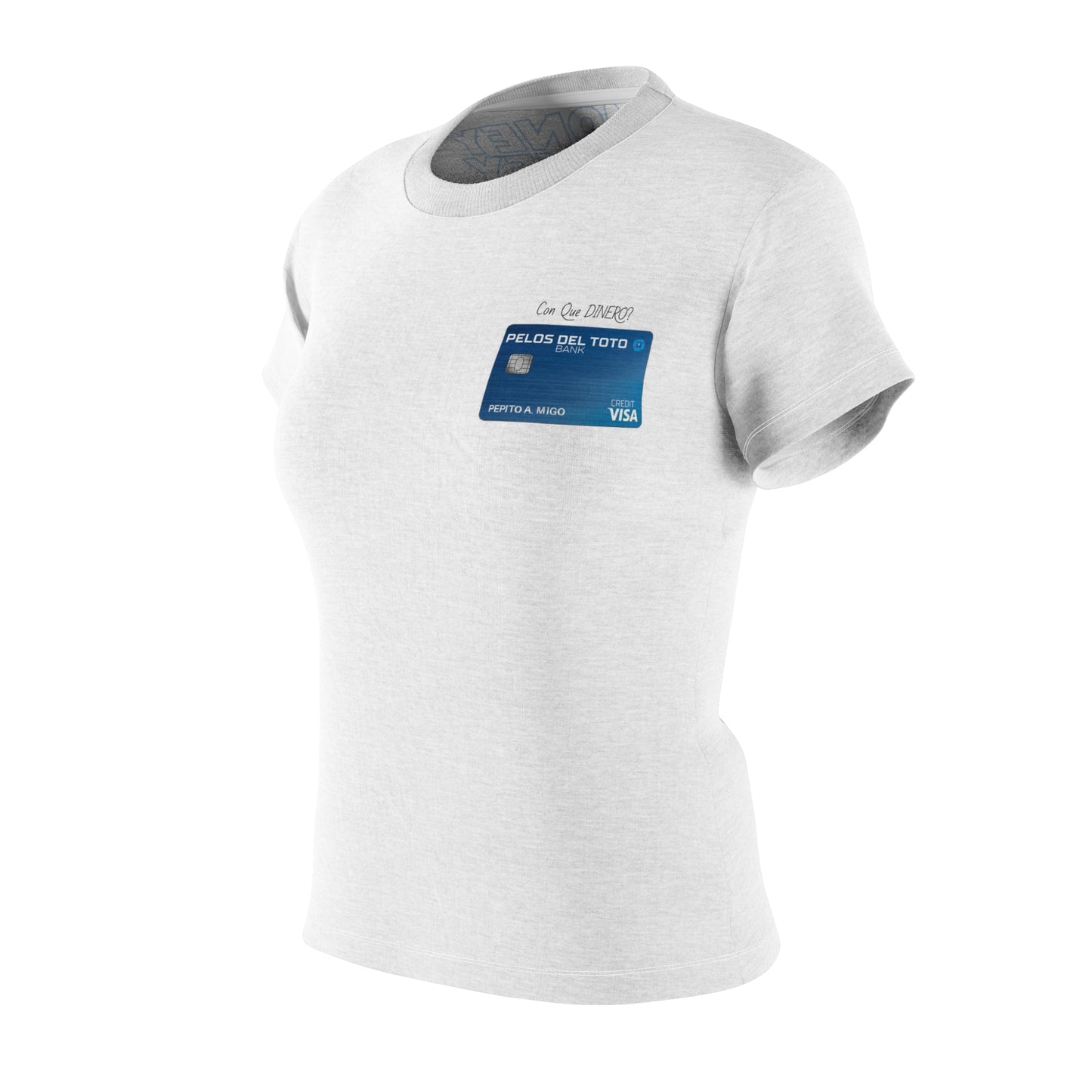 Con Que Dinero? Women's Cut & Sew Tee (AOP)