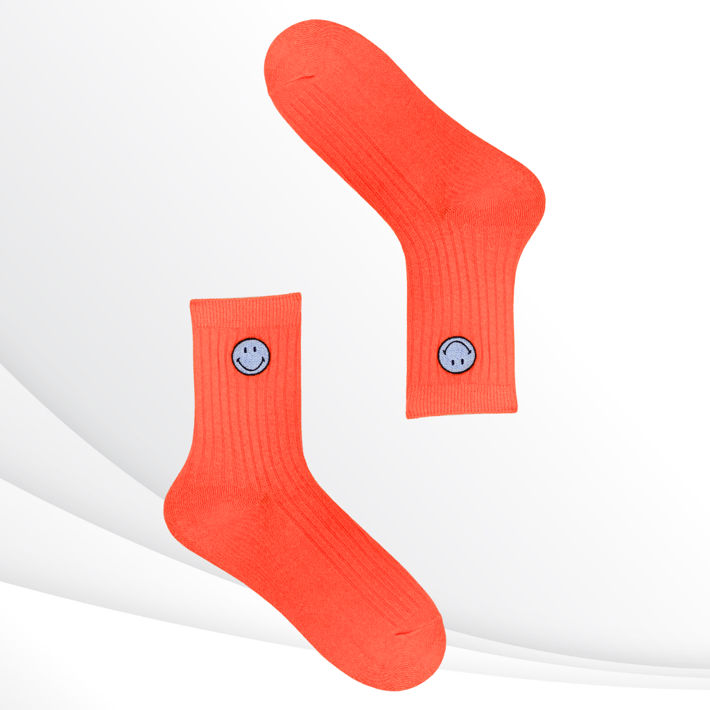 Sav-Lo Smiley Face Socks