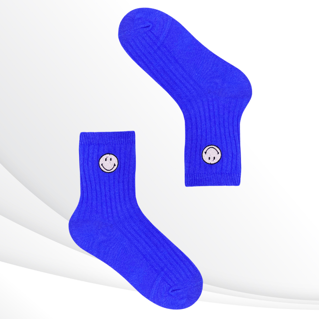 Sav-Lo Smiley Face Socks