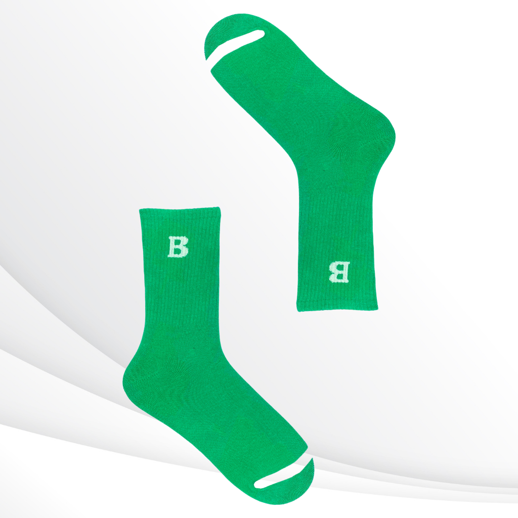 Sav-Lo Initial Crew Socks
