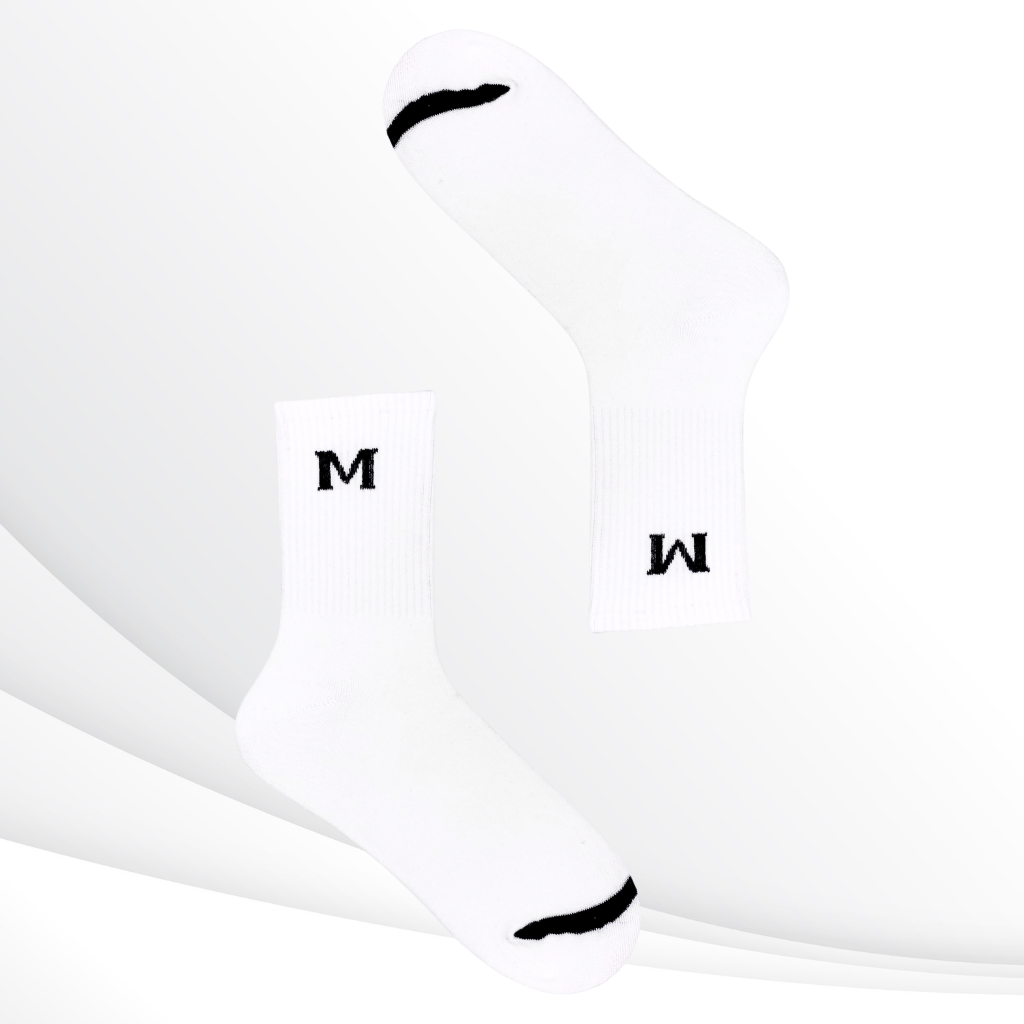 Sav-Lo Initial Crew Socks