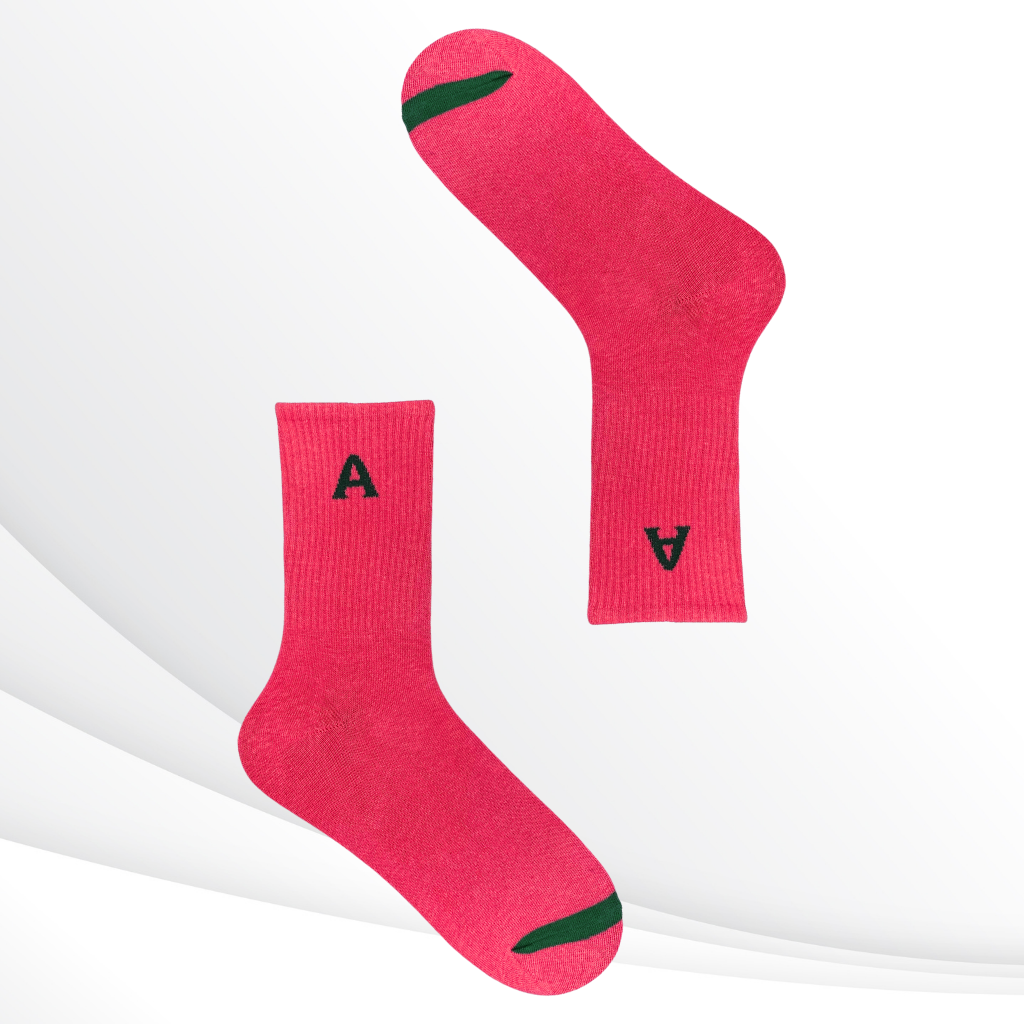 Sav-Lo Initial Crew Socks
