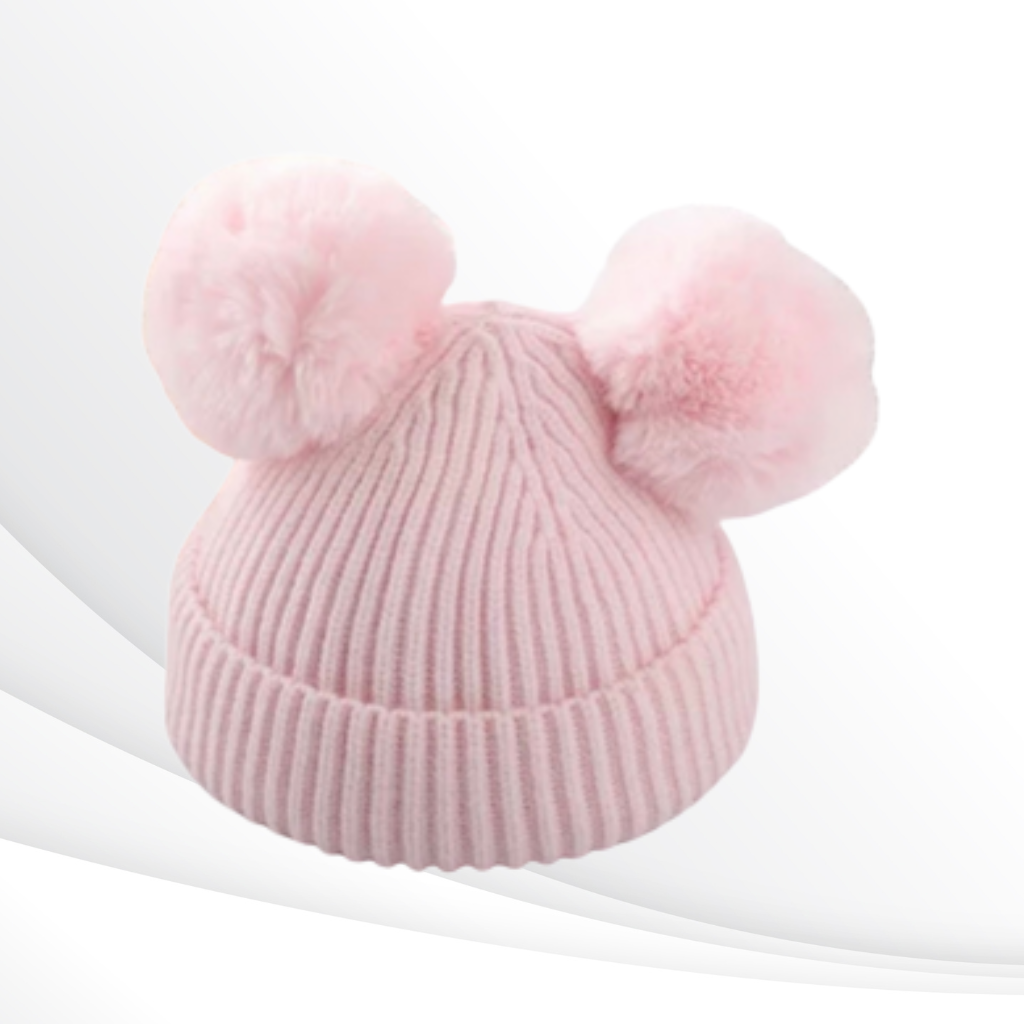 Detachable Pom-Pom Beanies