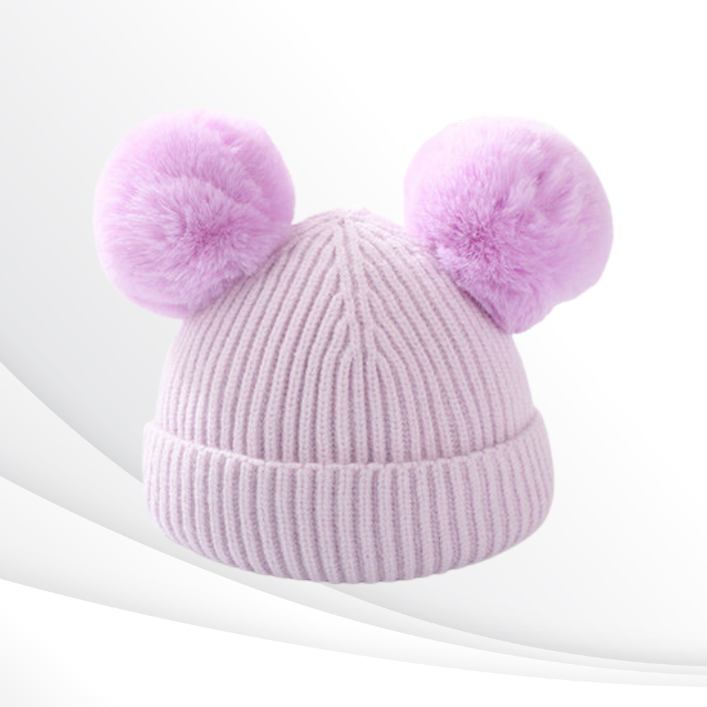 Detachable Pom-Pom Beanies