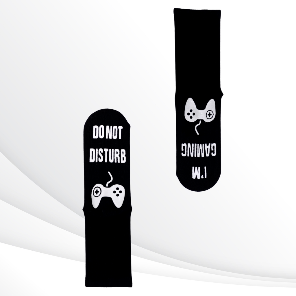 Do Not Disturb I'm Gaming Socks