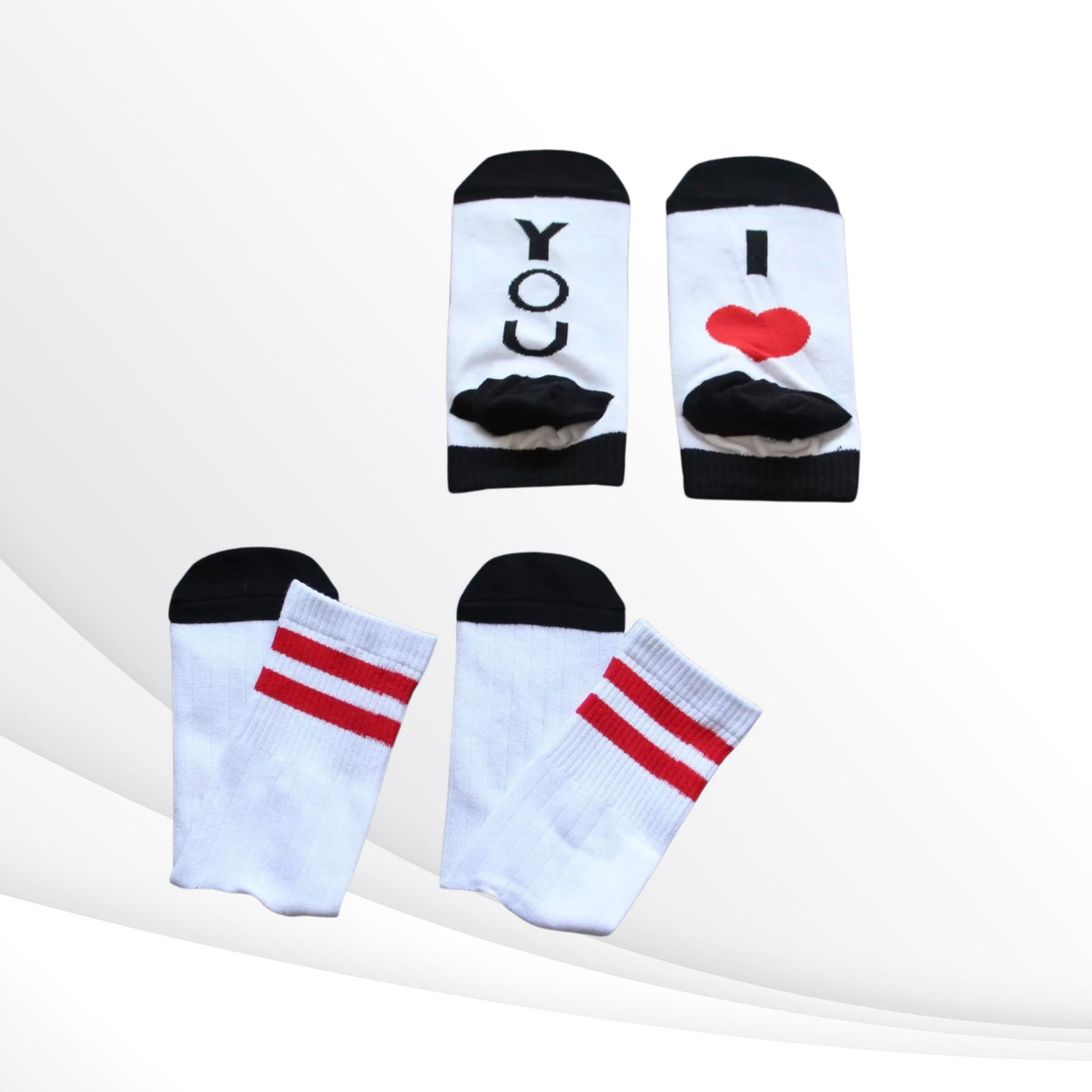 I LOVE YOU - Love Note Socks