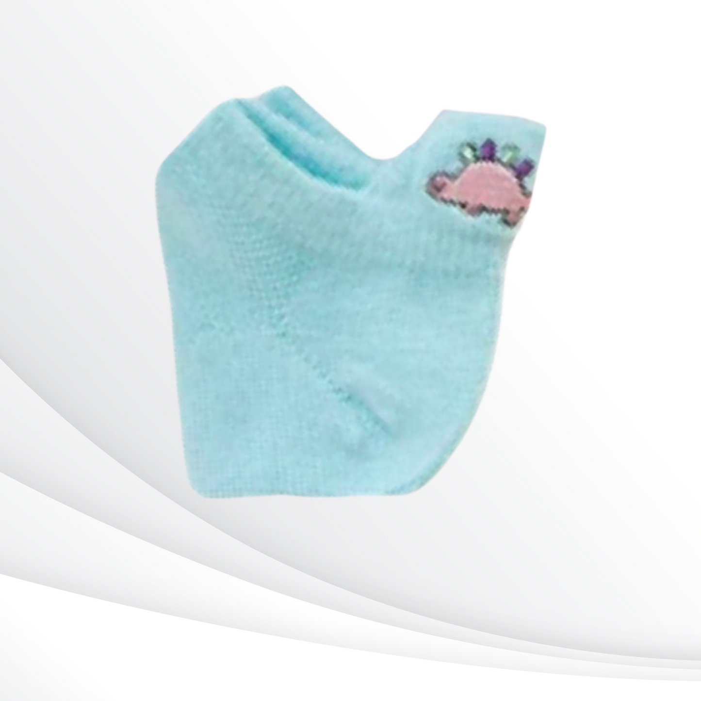 Colorful Dinosaur Kids Ankle Socks