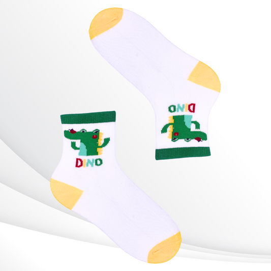 Colorful DINO Crew Socks