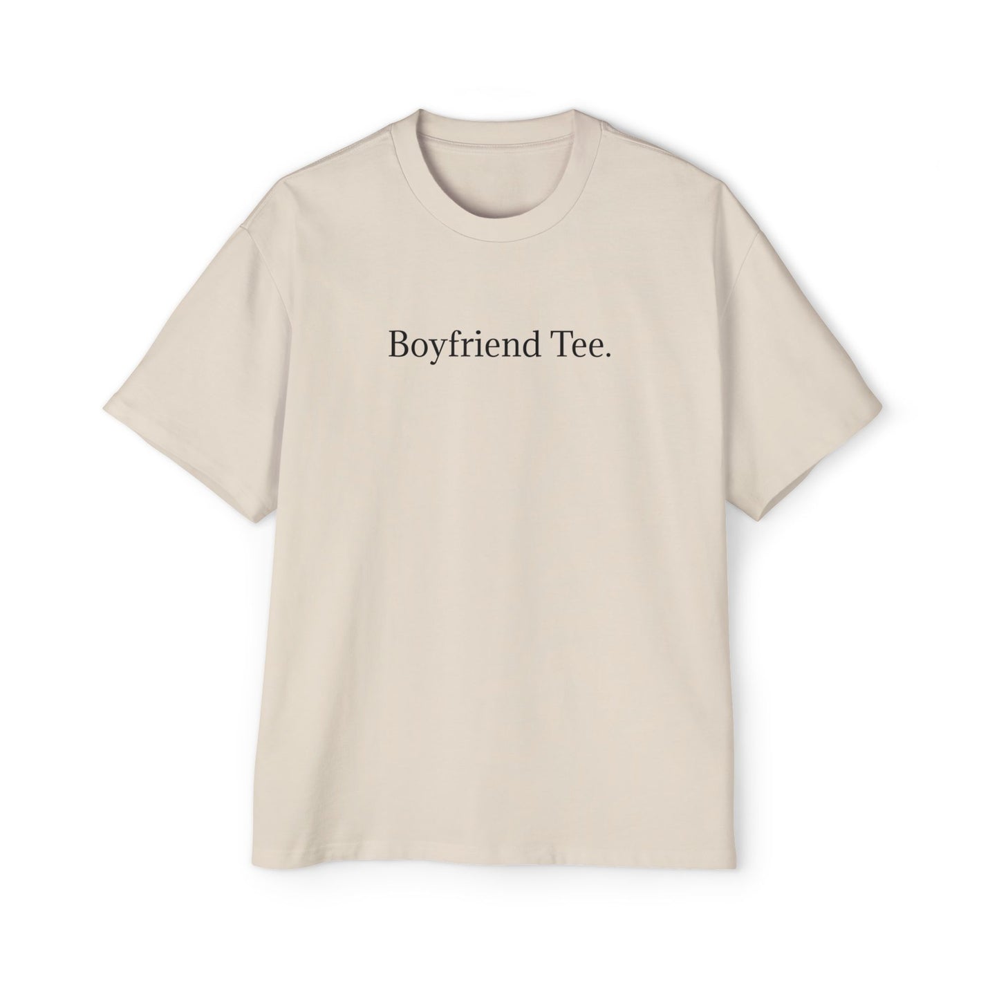 Boyfriend Tee aka Oversized Tee