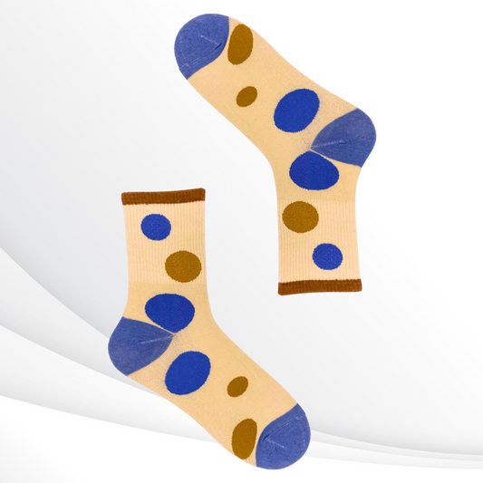 Bold Abstract Polka Dot Socks