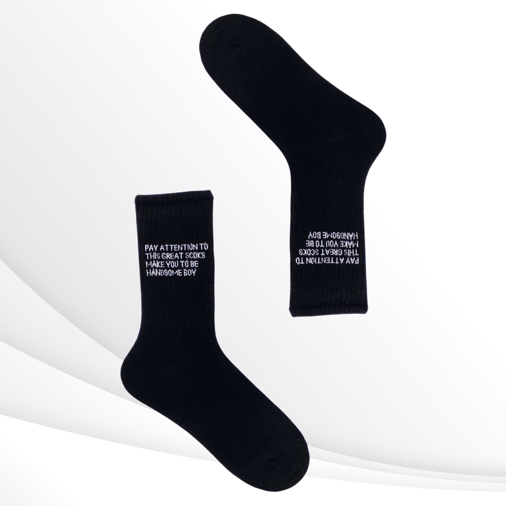 Attention-Grabbing Ankle Crew Socks for Handsome Boys