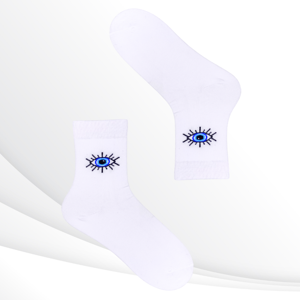 Evil Eye Protection Crew Socks