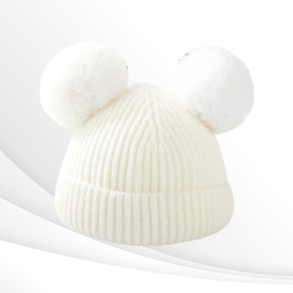 Detachable Pom-Pom Beanies