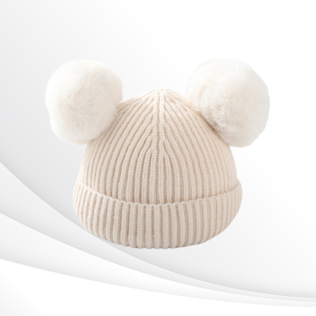 Detachable Pom-Pom Beanies