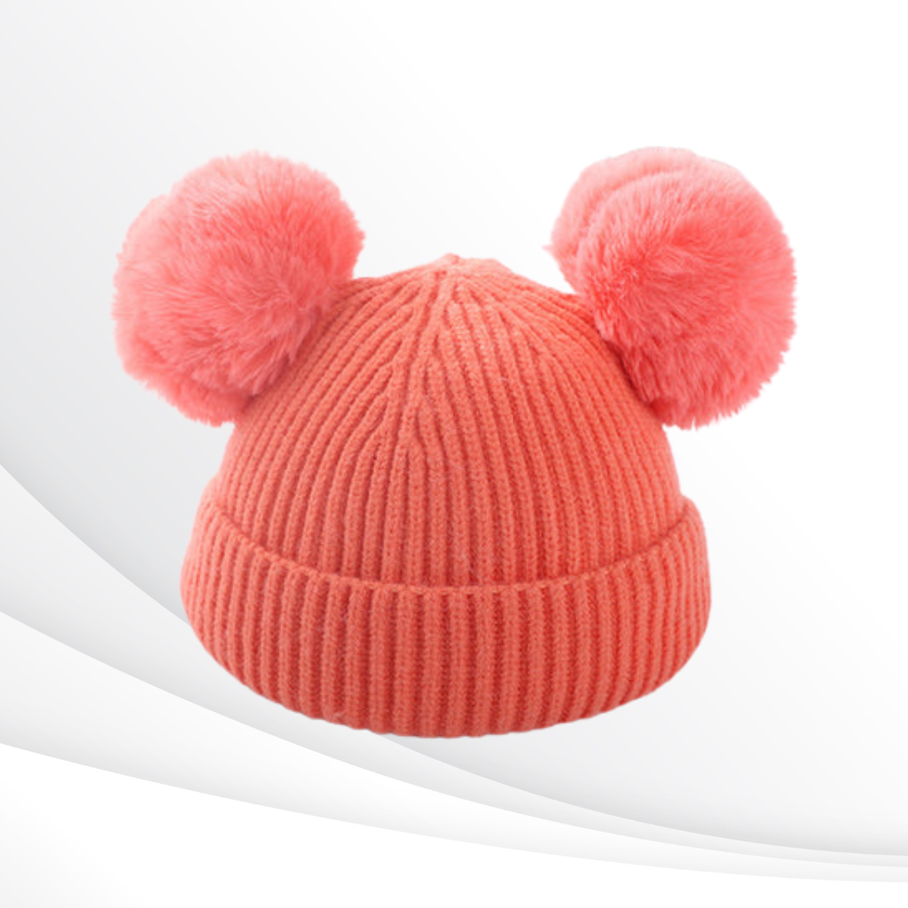 Detachable Pom-Pom Beanies