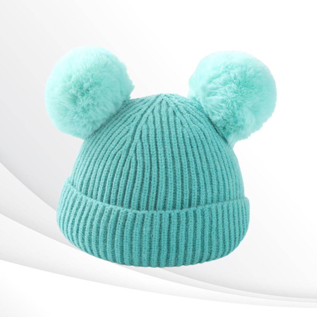 Detachable Pom-Pom Beanies