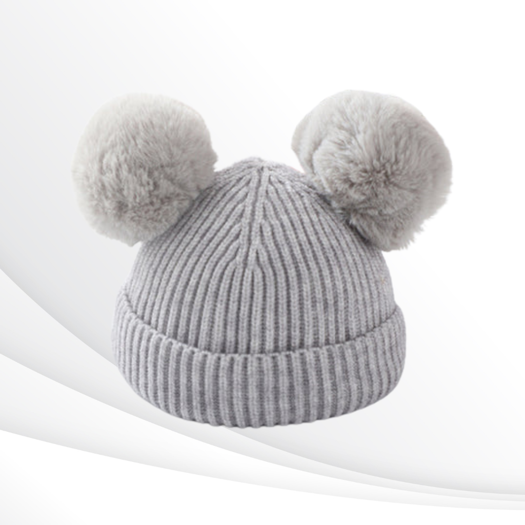 Detachable Pom-Pom Beanies