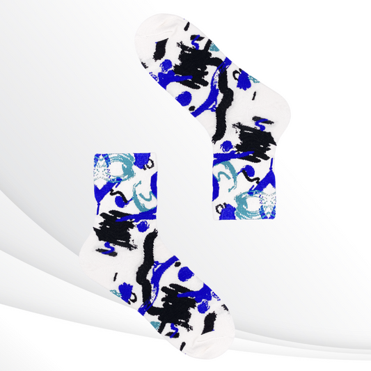 Vivid Brushstroke Crew Socks (Copy)