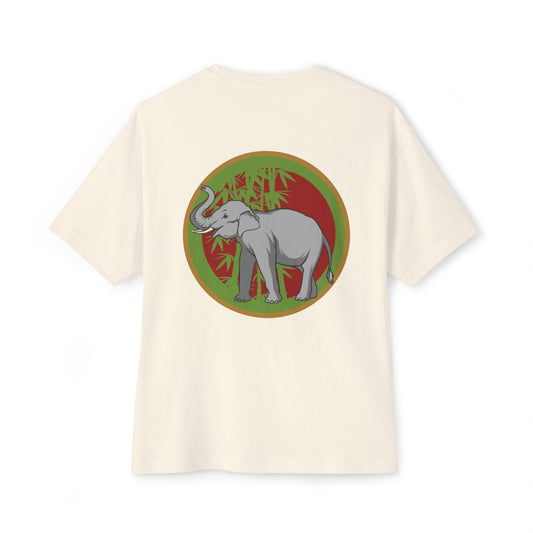 Nuts & Elephants Unisex Oversized Boxy Tee