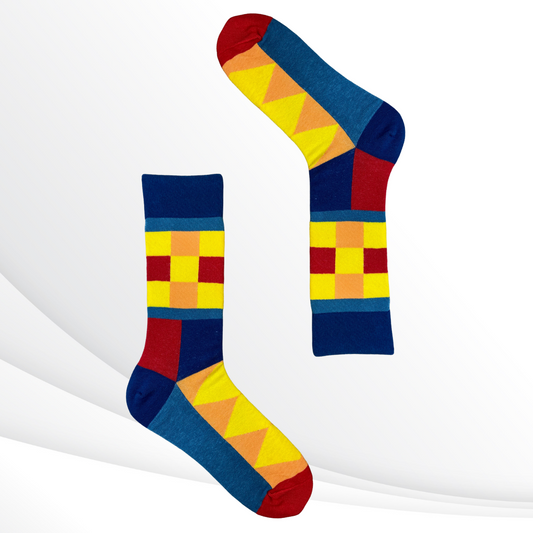 Colorful Gameboard - Colorful Board Game Socks