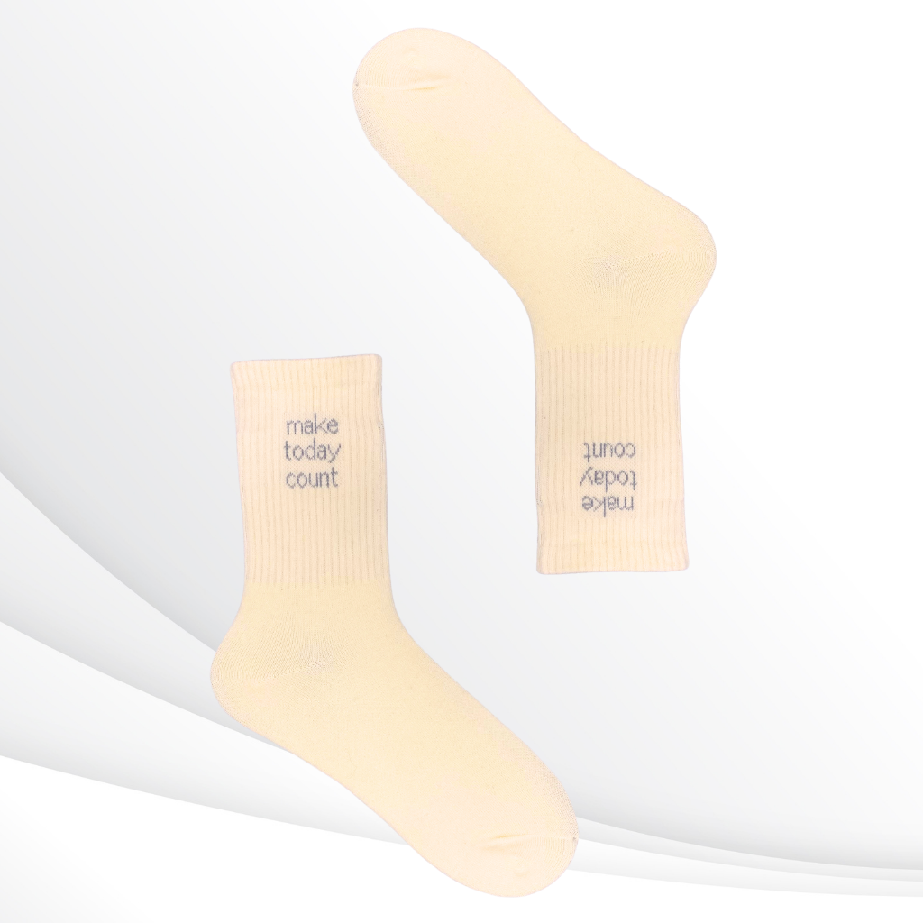 Be Your Own BFF Crew Sock