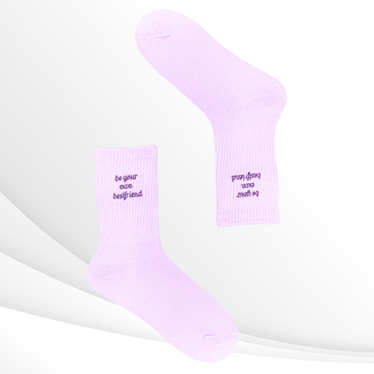 Be Your Own BFF Crew Sock