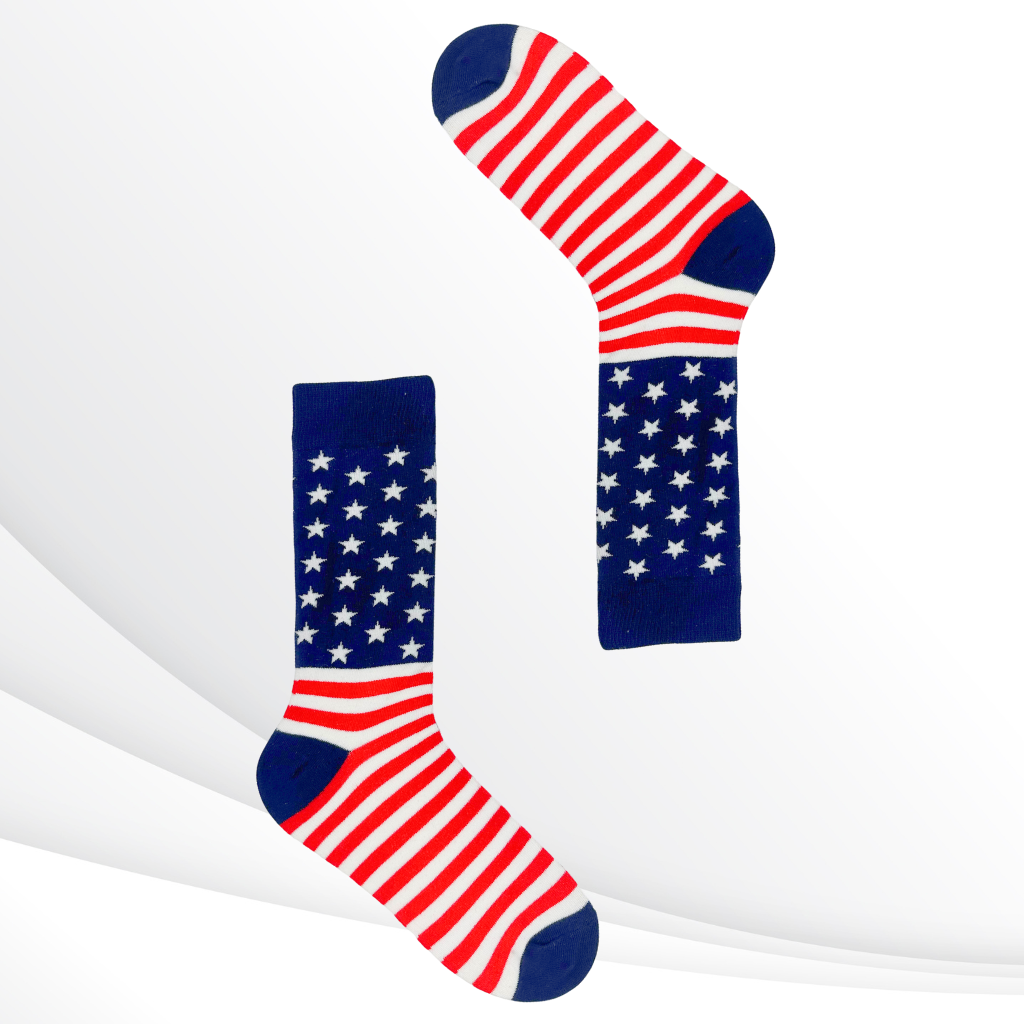 July Flag Socks