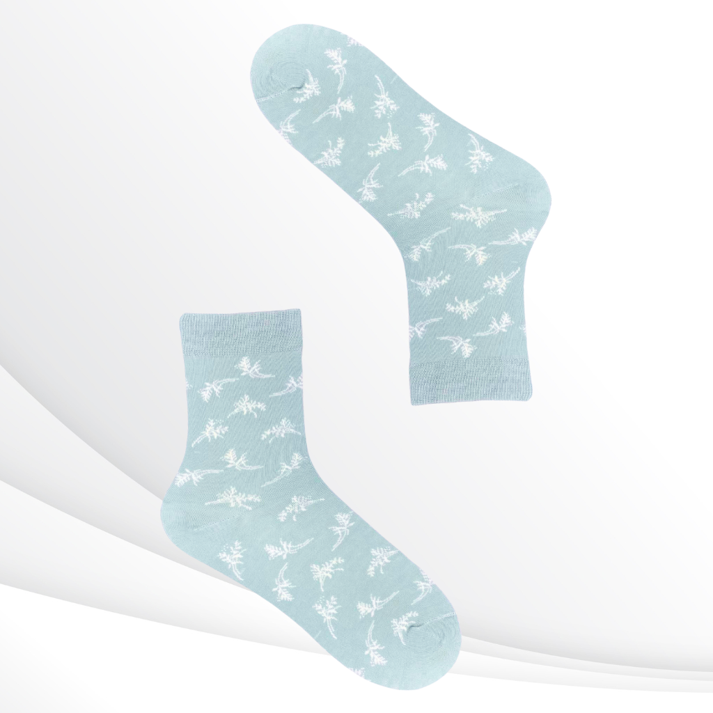 Minty Fresh Crew Socks