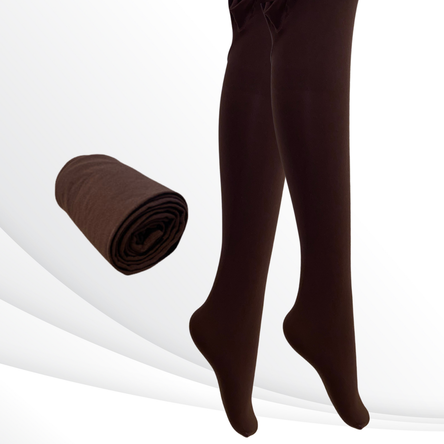 Womens Solid Nylon Tights- Nylon Sheer Elegance Tights - Everyday Nylon Tights